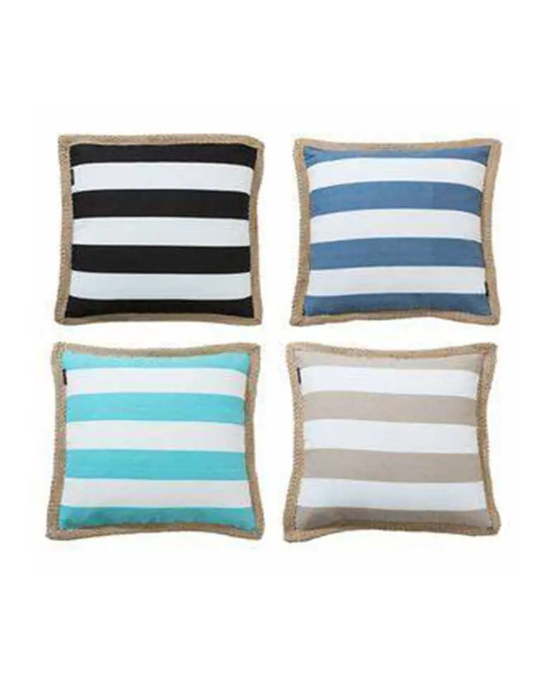 Cushion Cover made up of Sunbrella Fabric and handstitched