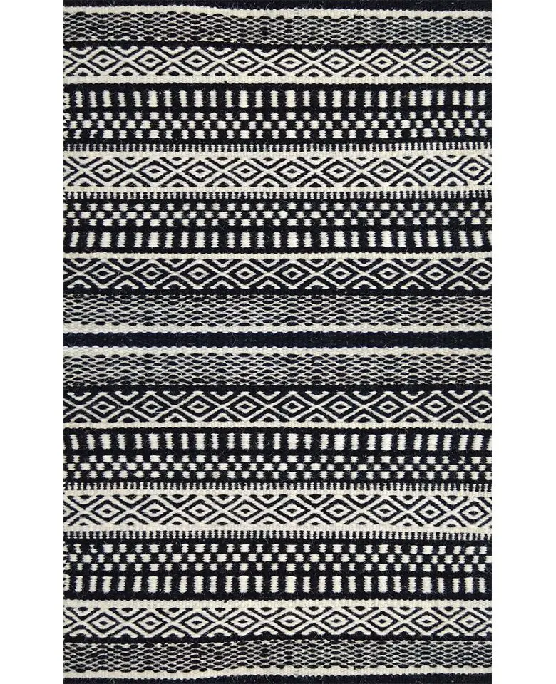 Hand Woven Flat Weave Rug made up of Wool
