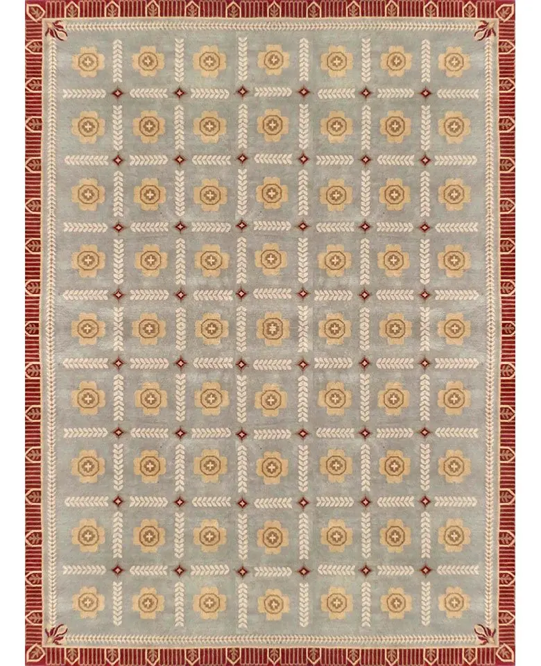 Hand knotted Rug made up of New Zealand Wool in 105 knots per sq inch