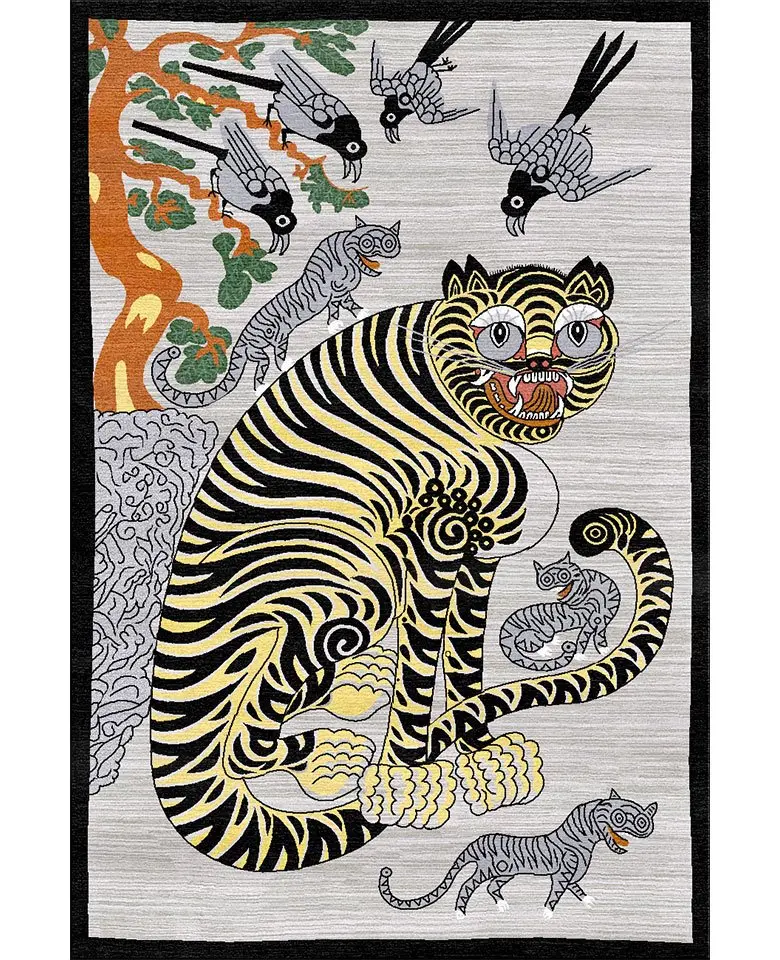 Hand-Tufted Rug made up of Wool