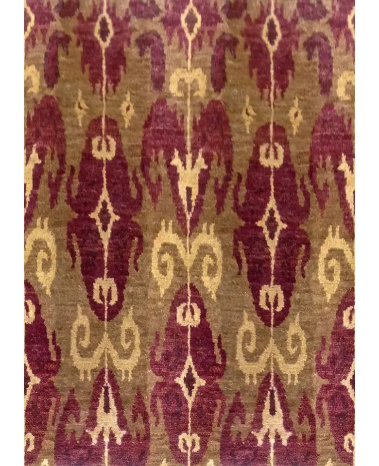 Handmade rug made up of Jute
